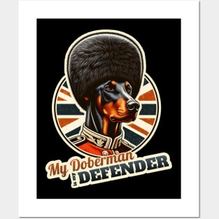 Kings Queens Guard Doberman Posters and Art